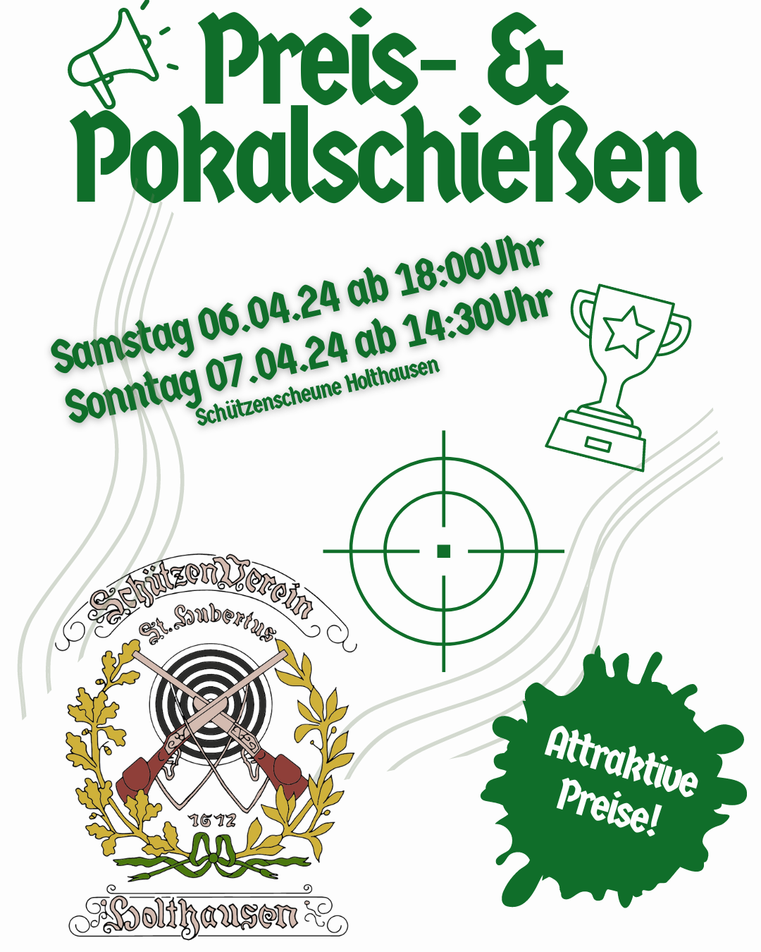 Einladung Preis- und Pokalschießen